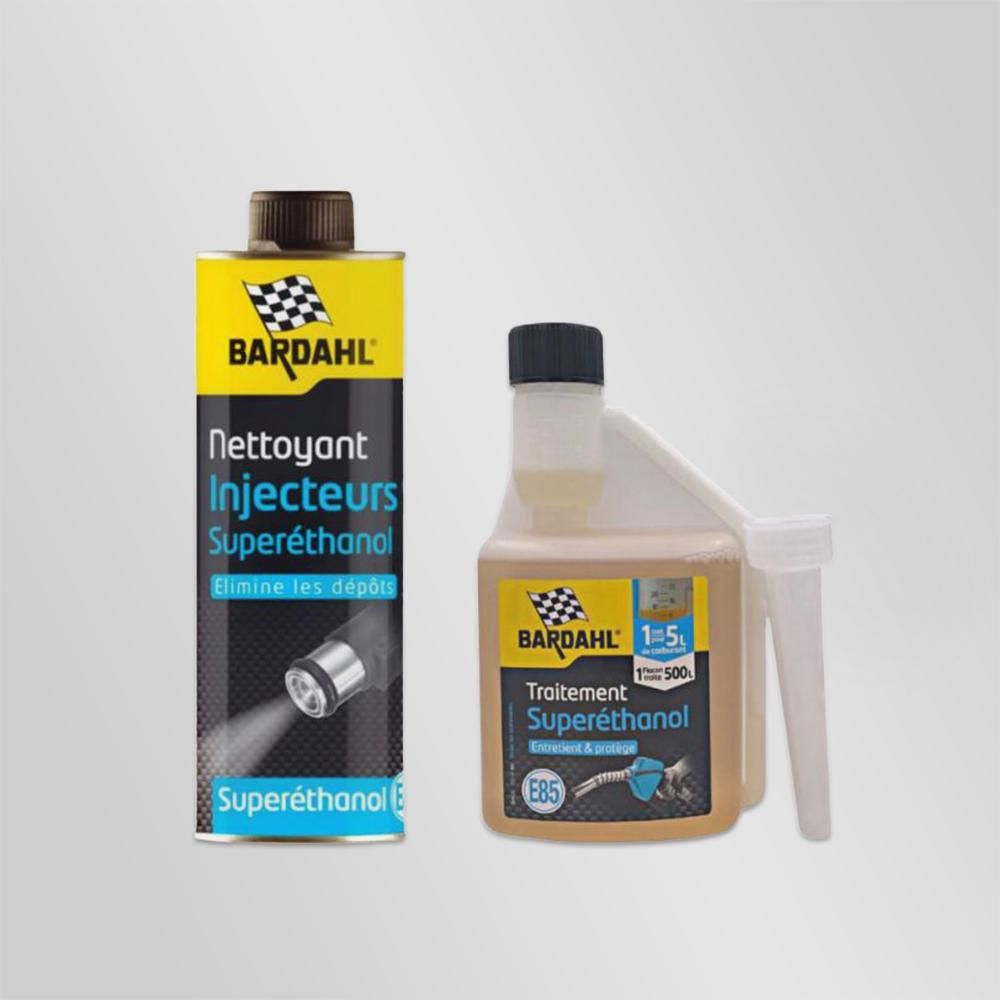 Pack Superéthanol, E85 (traitement 500ml + nettoyant injecteurs