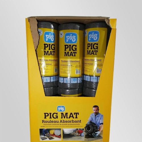 lot de 12 rouleaux PIG PRO feuilles absorbantes