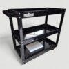 Desserte roulante d'atelier 3 étages métal Pro Shark