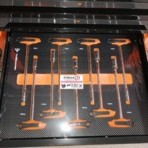 Servante a outils Widmann 7 tiroirs 7 remplis avec clé dynamométrique et placard lateral de rangement en vente chez dstock41