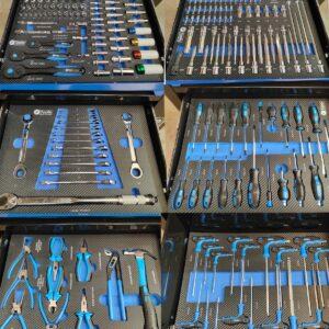 Lot de 6 modules d'outils ftools pour servante d'atelier