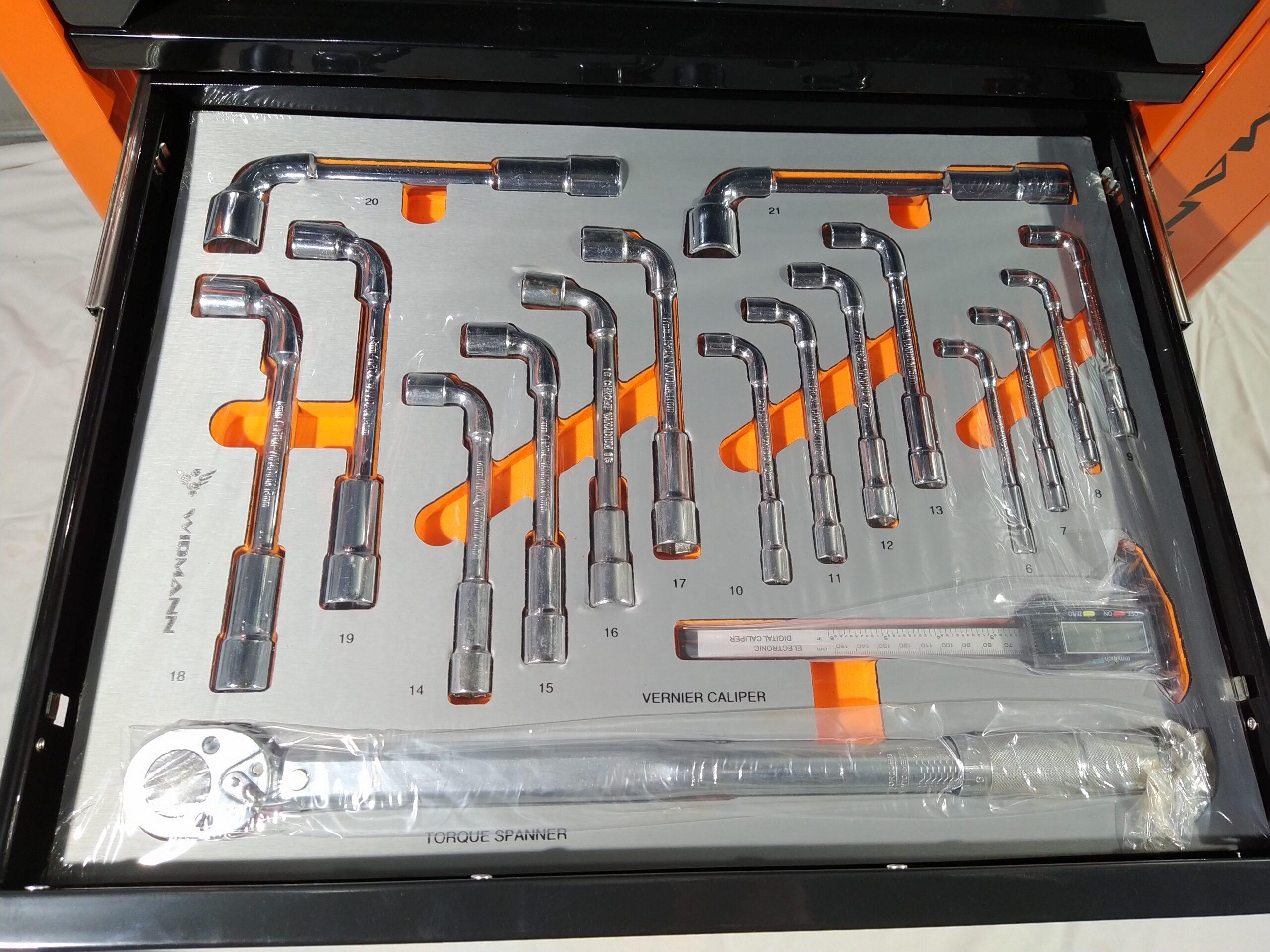 Servante d'atelier Widmann Tools Max edition 9/7 Layers - Orange