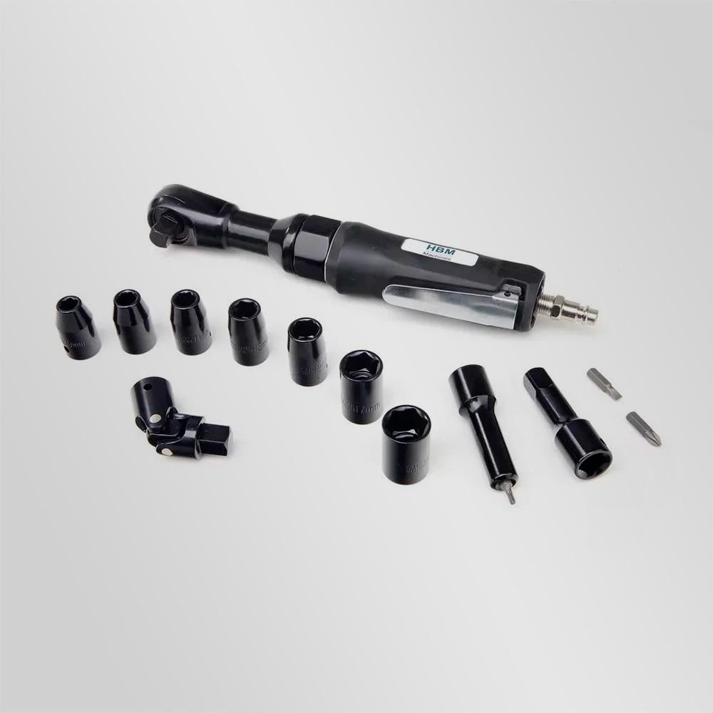 Clé à Choc Pneumatique 1/2 - 122 Nm | Pour Garage Et Atelier | Puissante Et Compacte