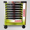 Servante Atelier Barracuda Déco CLAAS 7 tiroirs 6 remplis + placard latéral