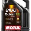 Huile moteur MOTUL 8100 X-CLEAN FE C2/C3 Essence/Diesel 5W30 5L